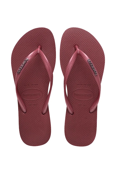 Havaianas infradito da donna SLIM LOGO METALLIC granata 4119875.9339