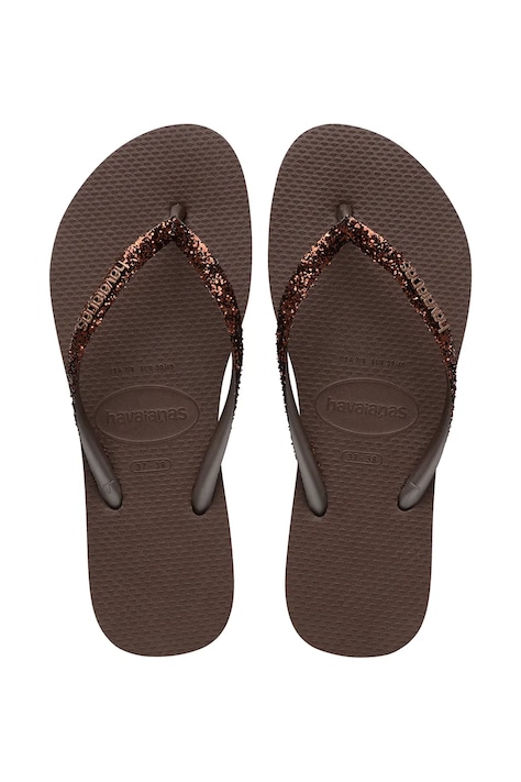 Havaianas japanke za žene SLIM GLITTER II smeđe 4146975.0727