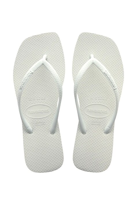 Havaianas infradito da donna SLIM SQUARE bianche 4148301.0001