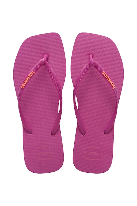 Havaianas šľapky dámske SQUARE LOGO POP UP ružové 4148959.4622