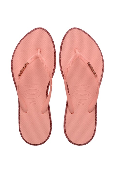 Havaianas japanke za žene SLIM POINT GLITTER narančaste 4150157.1397
