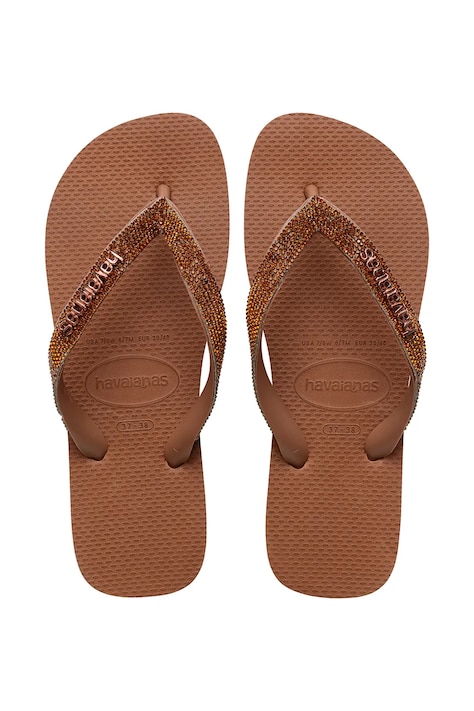 Havaianas šľapky dámske TOP GLOW hnedé 4150163.1976