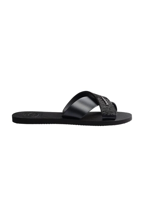 Havaianas klapki damskie AQUA GLOW czarne 4150265.0090