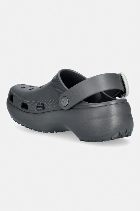 Crocs шльопанці на платформі жіночі Classic Platform Buckle Clog — фото 3