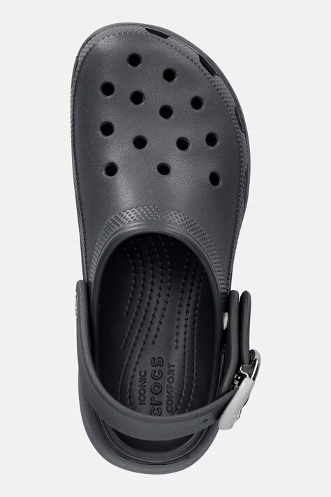 Crocs шльопанці на платформі жіночі Classic Platform Buckle Clog — фото 4