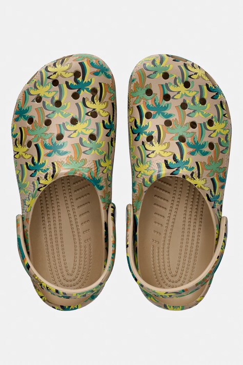 Crocs шльопанці жіночі Classic Retro Summer Clog — SS26-KLD17J, бежевий — фото 2