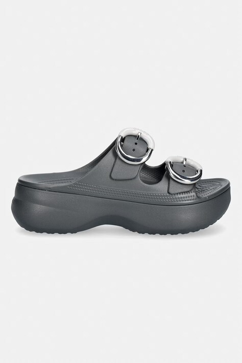 Crocs шльопанці на платформі жіночі Saturday Platform Dipped Buckle Sandal — фото 2