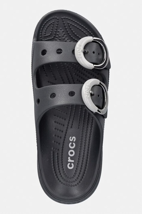 Crocs шльопанці на платформі жіночі Saturday Platform Dipped Buckle Sandal — фото 4