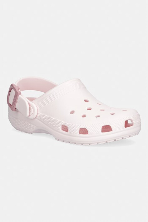 Crocs klapki damskie Classic Buckle Clog różowe 213347
