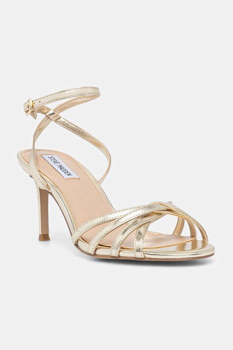 Steve Madden sandały na wysokim obcasie Niles St. złote 11005454