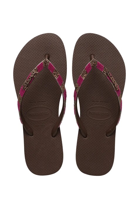 Havaianas japonki damskie SLIM GLOW brązowe 4150168.0727