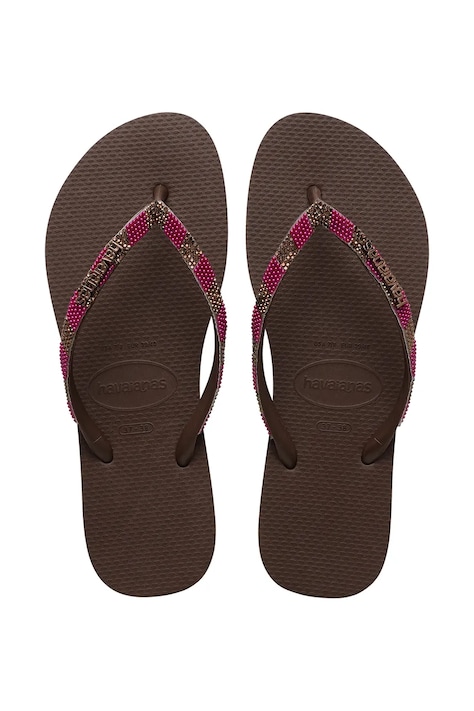 Havaianas japonki damskie SLIM GLOW brązowe 4150168.0727
