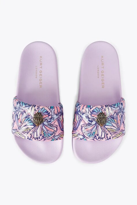 Kurt Geiger London шльопанці жіночі Meena Eagle Lilac — SS26-KLDZYW, фіолетовий — фото 2
