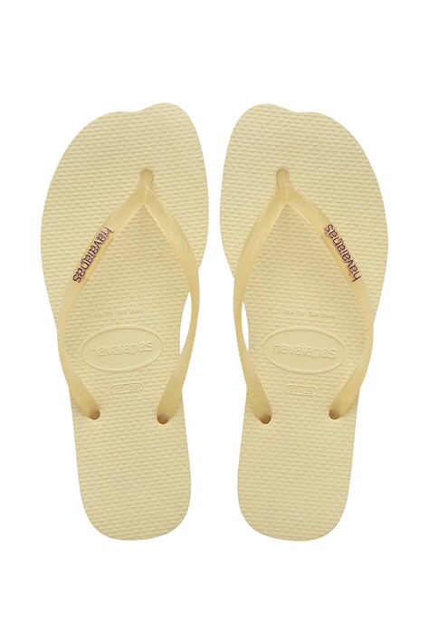 Havaianas japonki damskie SLIM SPLIT żółte 4150398.09256