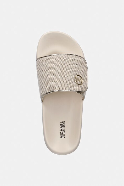 Дитячі шльопанці Michael Kors JETT DARBY — SS26-KLG01G, золотий — фото 4