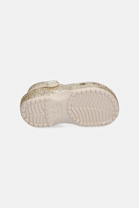 Дитячі шльопанці Crocs CLASSIC CHUNKY GLITTER CLOG T — фото 5