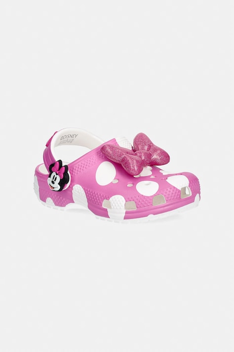 Dječje natikače Crocs CLASSIC MINNIE MOUSE CLOG T boja: ružičasta, 212372