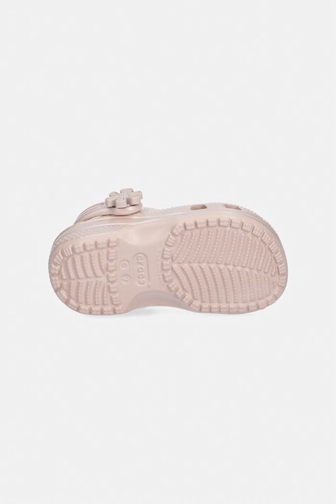 Дитячі шльопанці Crocs CLASSIC PEARL SHINE CLOG T — фото 5