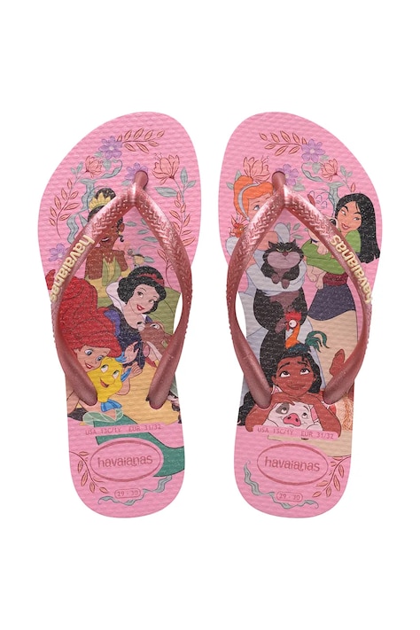 Havaianas klapki dziecięce KIDS SLIM PRINCESS różowe 4123328