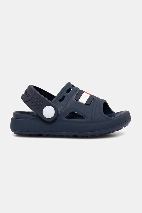 Дитячі шльопанці Tommy Hilfiger — SS26-KLK009, темно-синій — фото 2