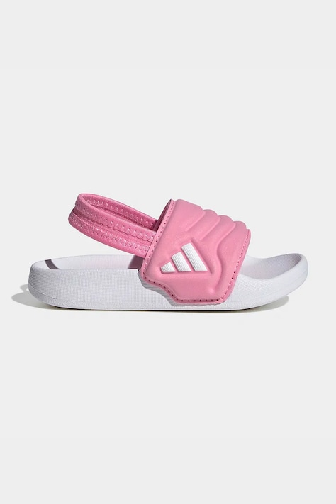 Detské šľapky adidas ADILETTE ESTRAP 2.0 ružová farba, HQ9207