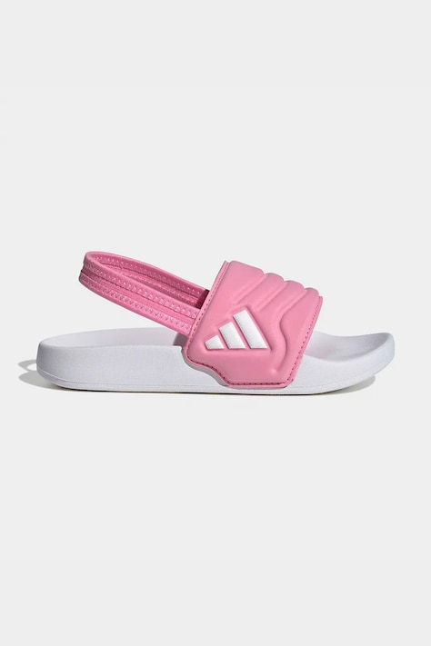 adidas klapki dziecięce ADILETTE ESTRAP 2.0 kolor różowy HQ9201