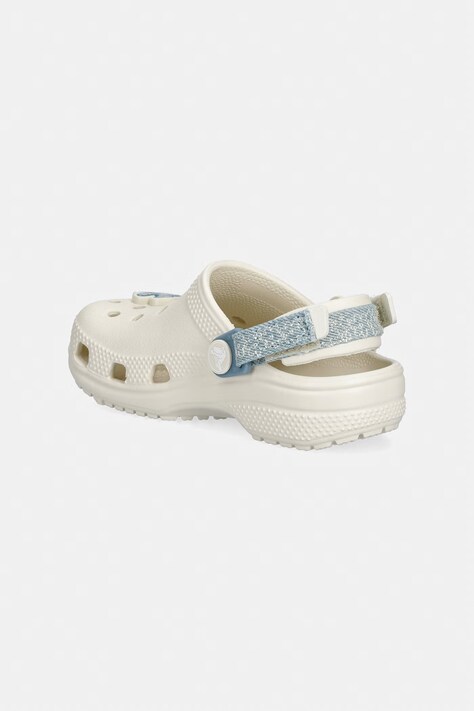 Crocs шльопанці дитячі CLASSIC DNM FLWR ADJ BACKSTRAP CLOG T — фото 3