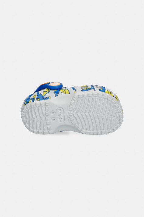 Дитячі шльопанці Crocs CLASSIC DRAGON GRAPHIC CLOG T — фото 5