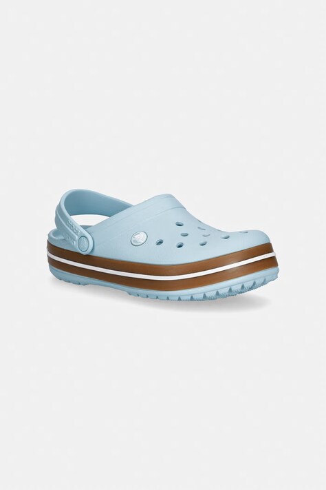 Crocs klapki damskie CROCBAND GUM CLOG K niebieskie 212775