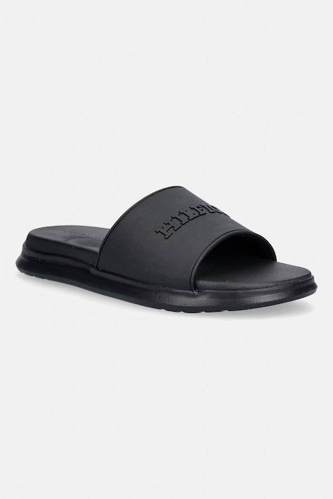 Tommy Hilfiger klapki basenowe męskie DUAL DENSITY HILFIGER POOL SLIDE czarne FM0FM05797