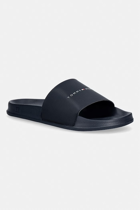 Tommy Hilfiger klapki męskie CORE TOMMY HILFIGER POOL SLIDE granatowe FM0FM05799
