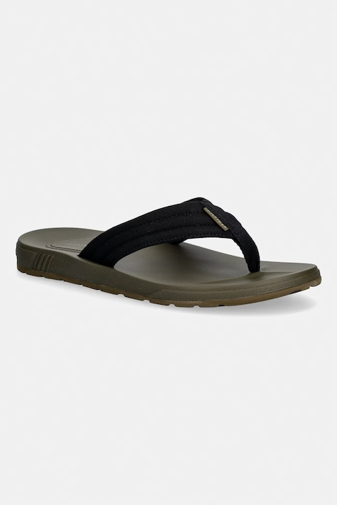Tommy Hilfiger japonki męskie MOLDED HILFIGER LTH BEACH SANDAL czarne FM0FM05802