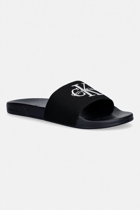 Шлепанцы Calvin Klein ESS SLIDE CV цвет чёрный YM0YM01393