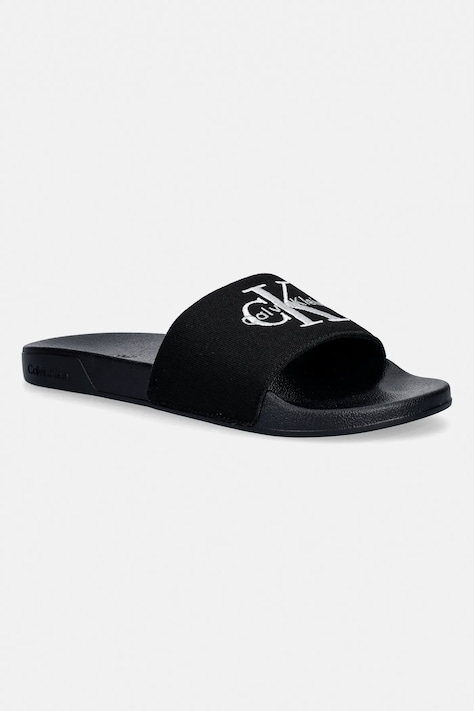 Шлепанцы Calvin Klein ESS SLIDE CV цвет чёрный YM0YM01393