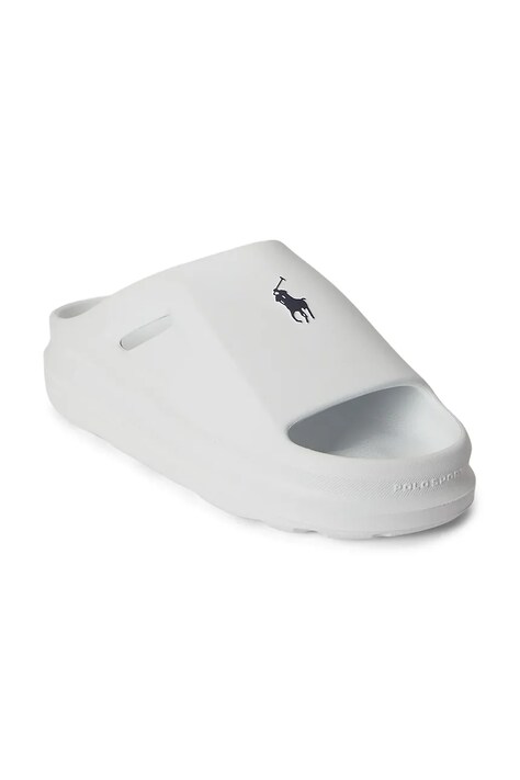 Polo Ralph Lauren шльопанці чоловічі Saber Slide — білий — фото 2