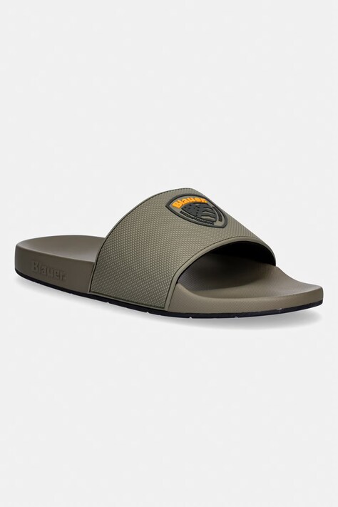 Blauer klapki męskie JASPER05 zielone S6JASPER05/PUC