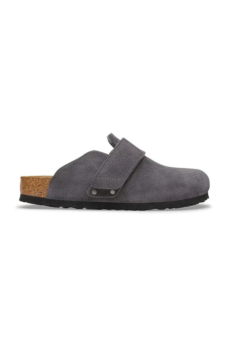 Semišové šľapky Birkenstock Loma šedá farba, 1031633