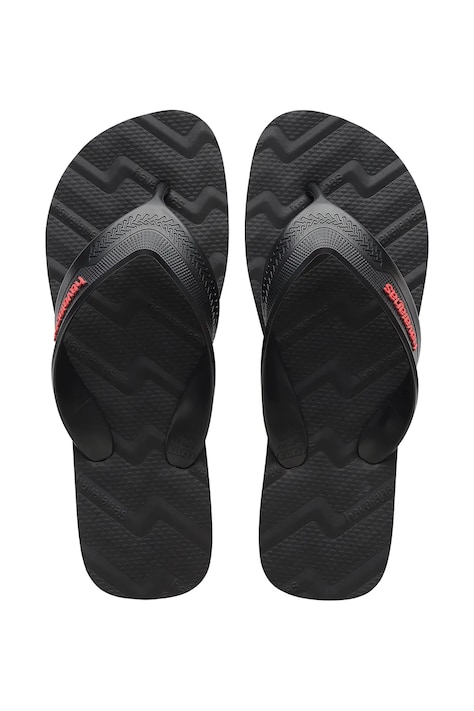 Havaianas japanke za muškarce TRACK WAVES crne 4149734.0090