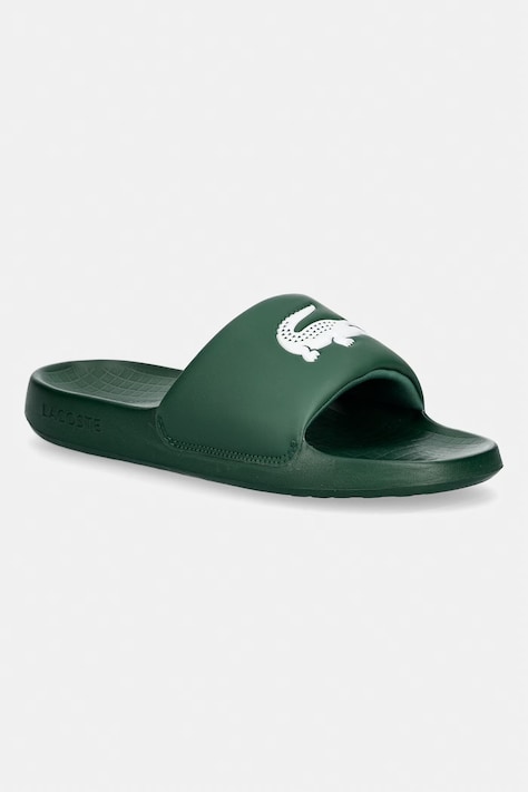 Lacoste klapki męskie SERVE SLIDE 1.0 zielone 51CMA0017 2D2