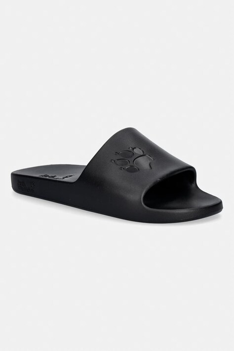 Jack Wolfskin klapki basenowe Paw Slider czarne A65742