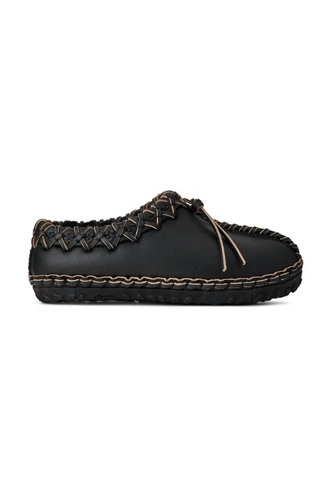 UGG W Tasman Albite kapcie skórzane czarne 1175271.BLK