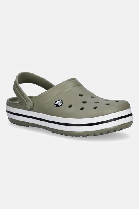 Crocs klapki Crocband kolor zielony 11016