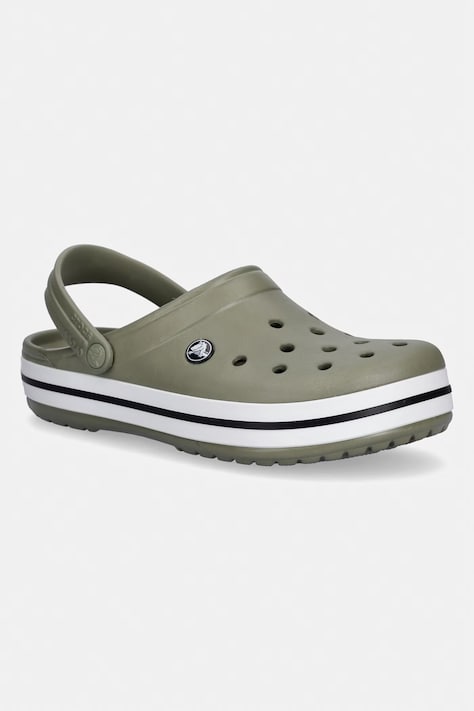 Crocs klapki Crocband kolor zielony 11016