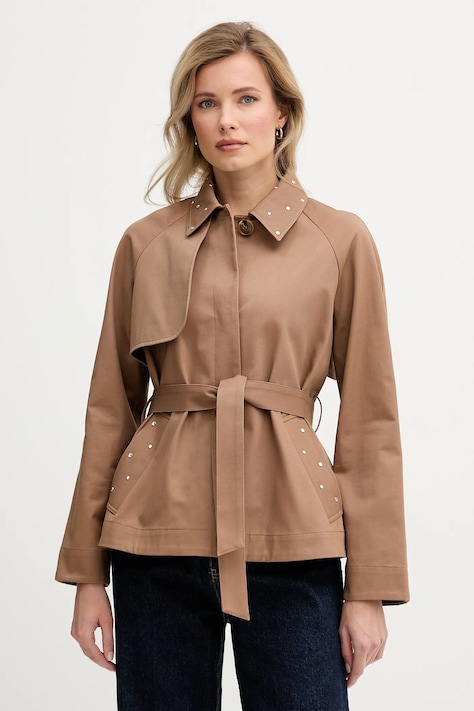 Joseph Ribkoff płaszcz kolor brązowy 261907