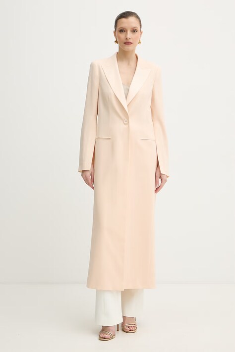 Палто Twinset в бежово  261TP2422