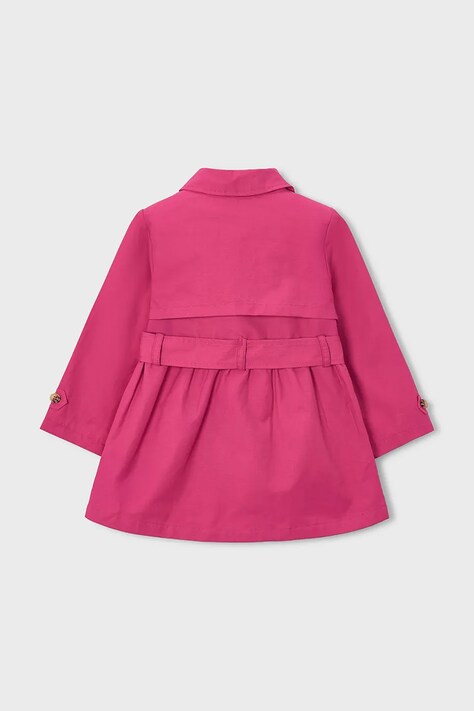 Mayoral płaszcz dziecięcy kolor różowy 3459