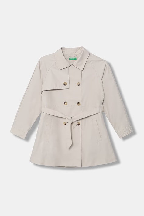 United Colors of Benetton trench per bambini beige 23JACN075