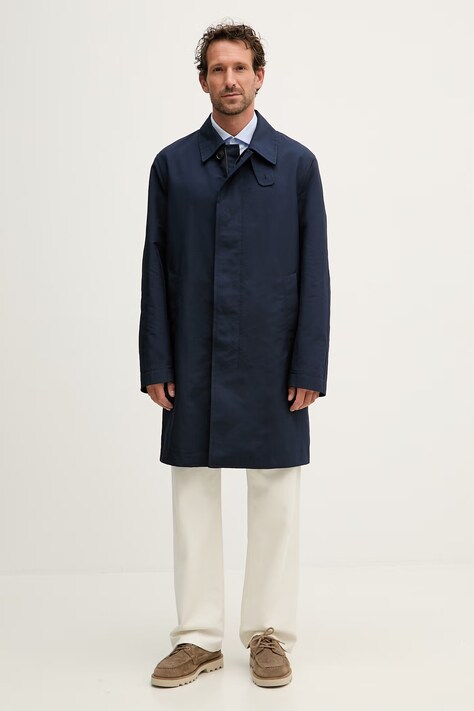 BOSS пальто чоловіче C-Clark-261F темно-синє 50554449