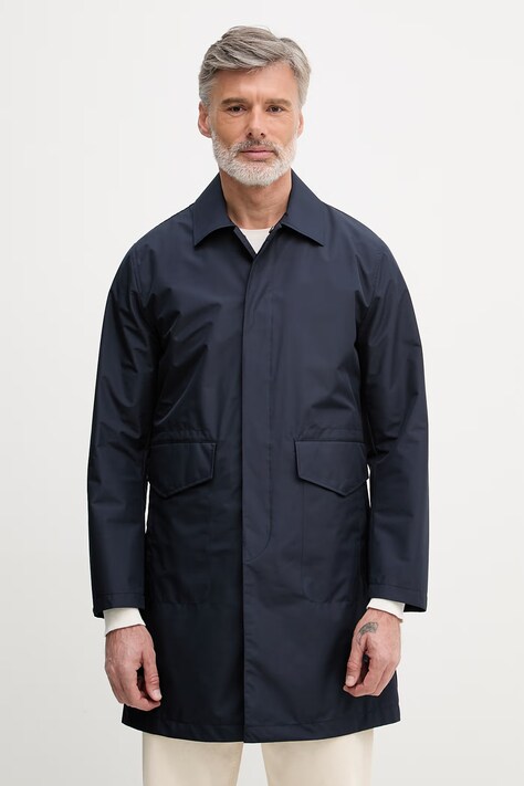 United Colors of Benetton Cappotto da uomo blu navy 2VYAUN07E