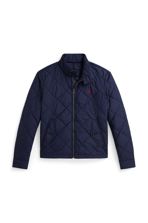 Παιδικό μπουφάν Polo Ralph Lauren χρώμα: ναυτικό μπλε, 323P02021001